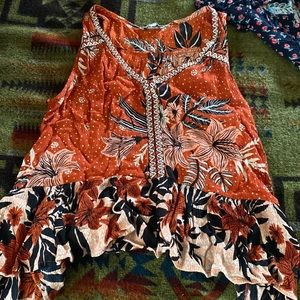 Patrons of peace boho top